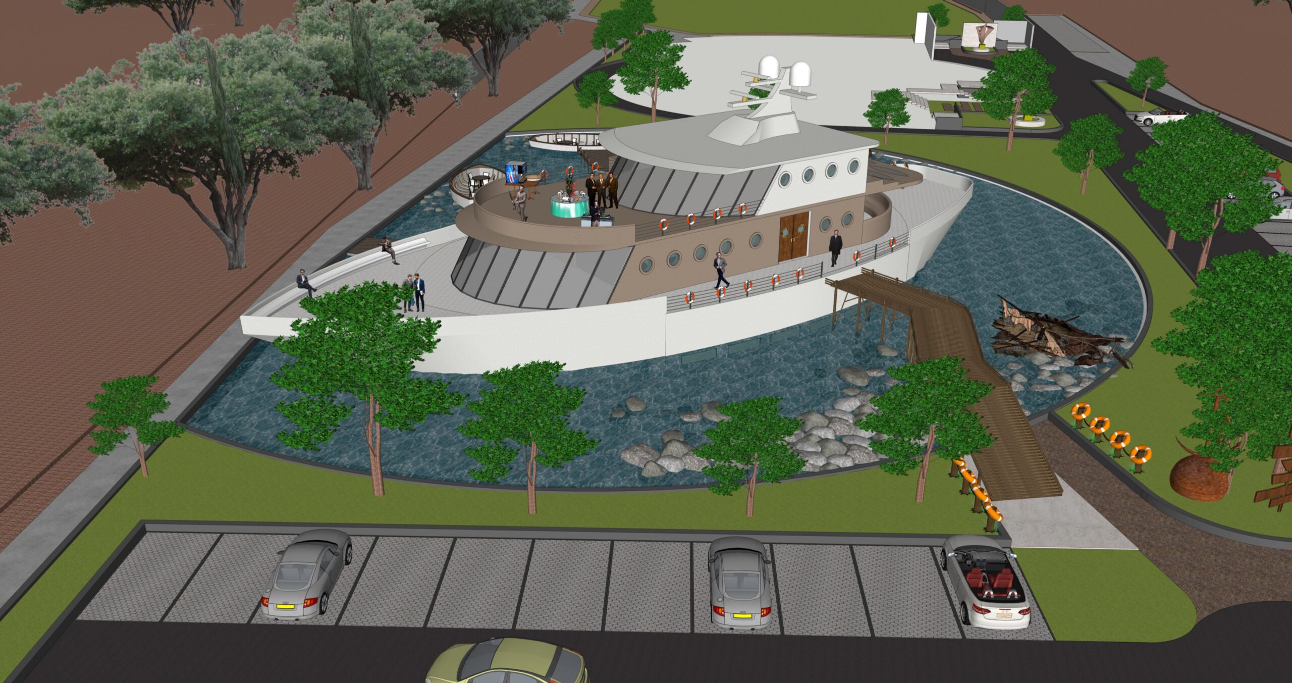 Boat Restaurant- Kataragam